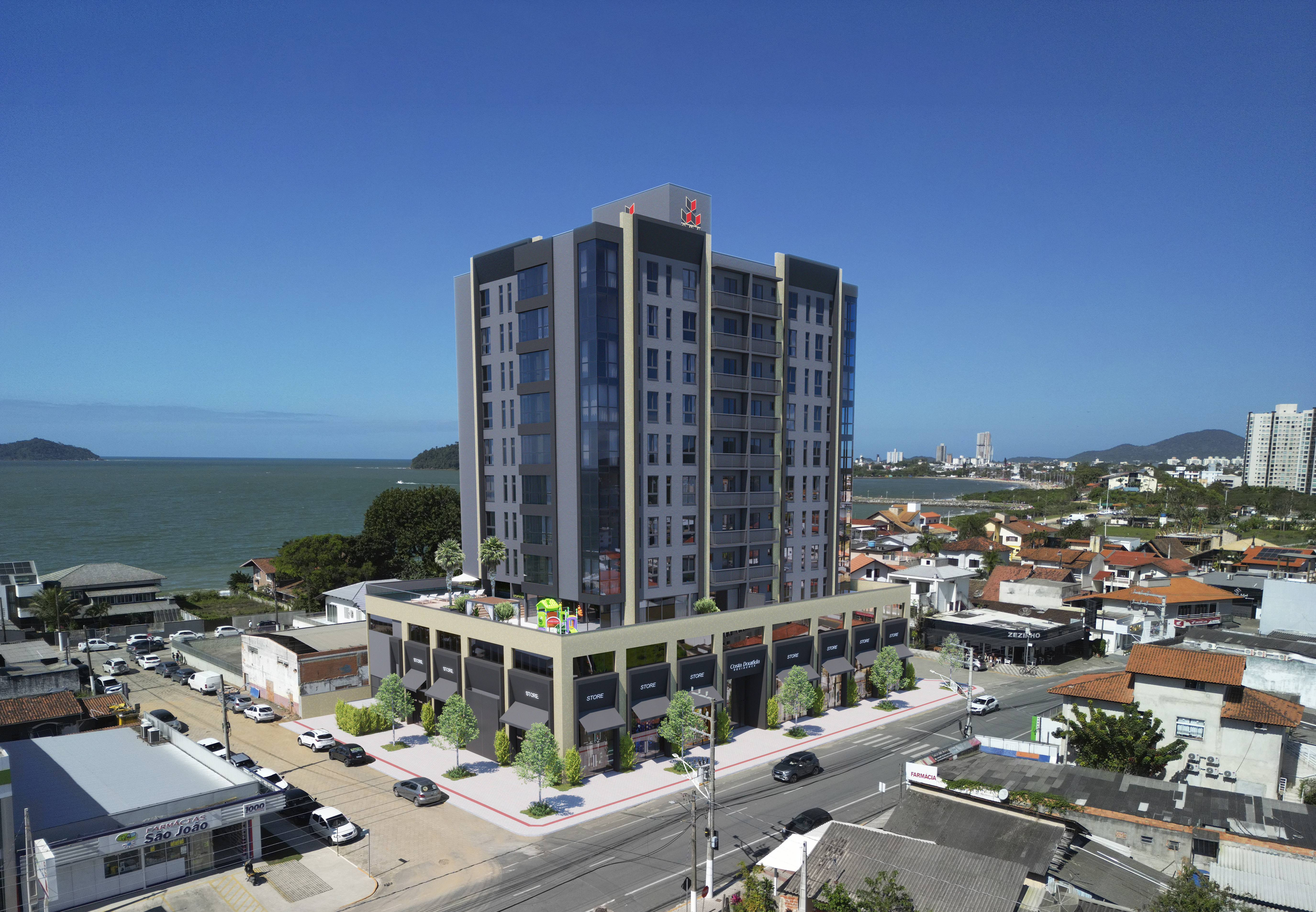 Localização Costa Dourada