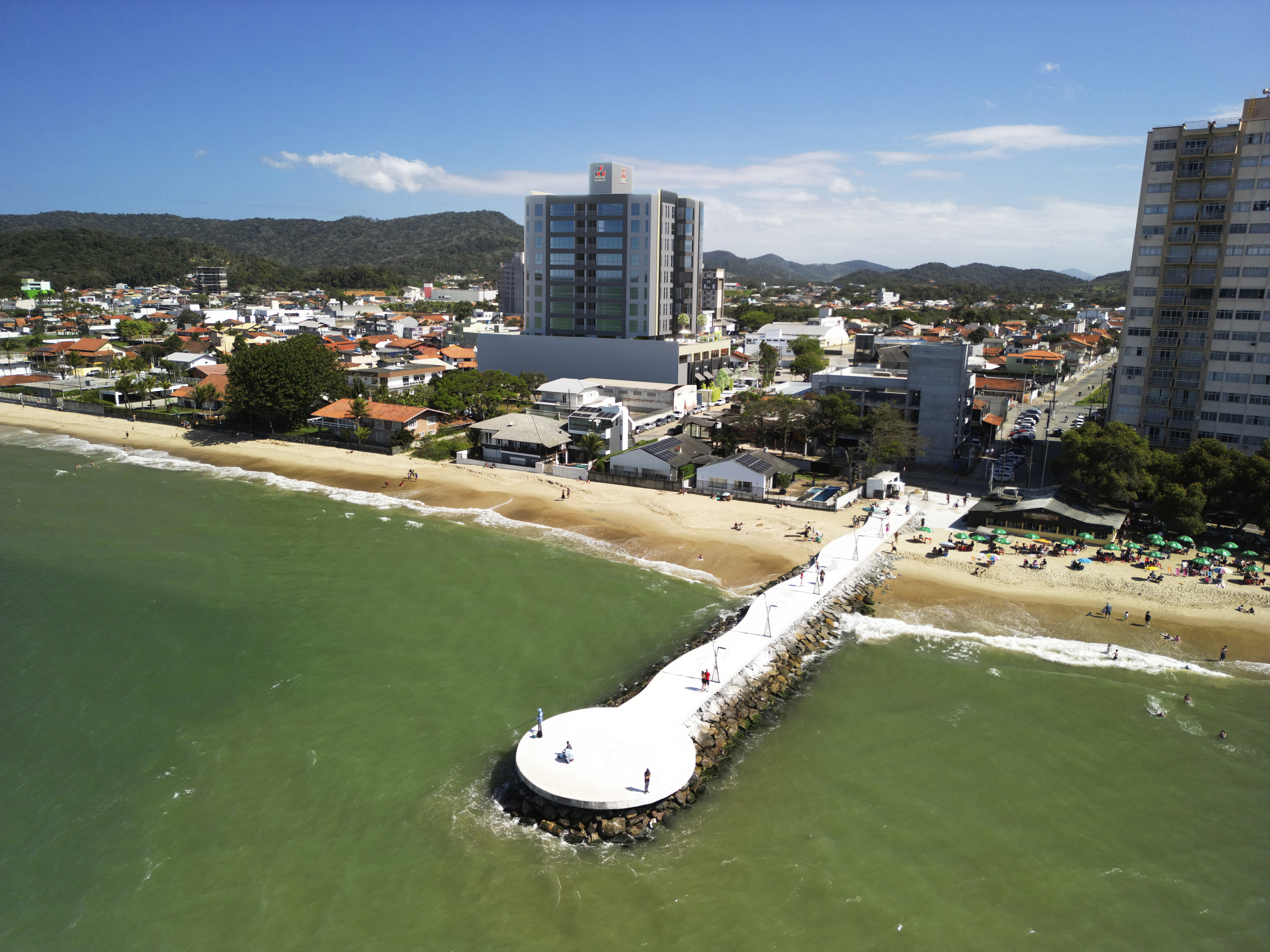 Fachada com Vista para o Mar